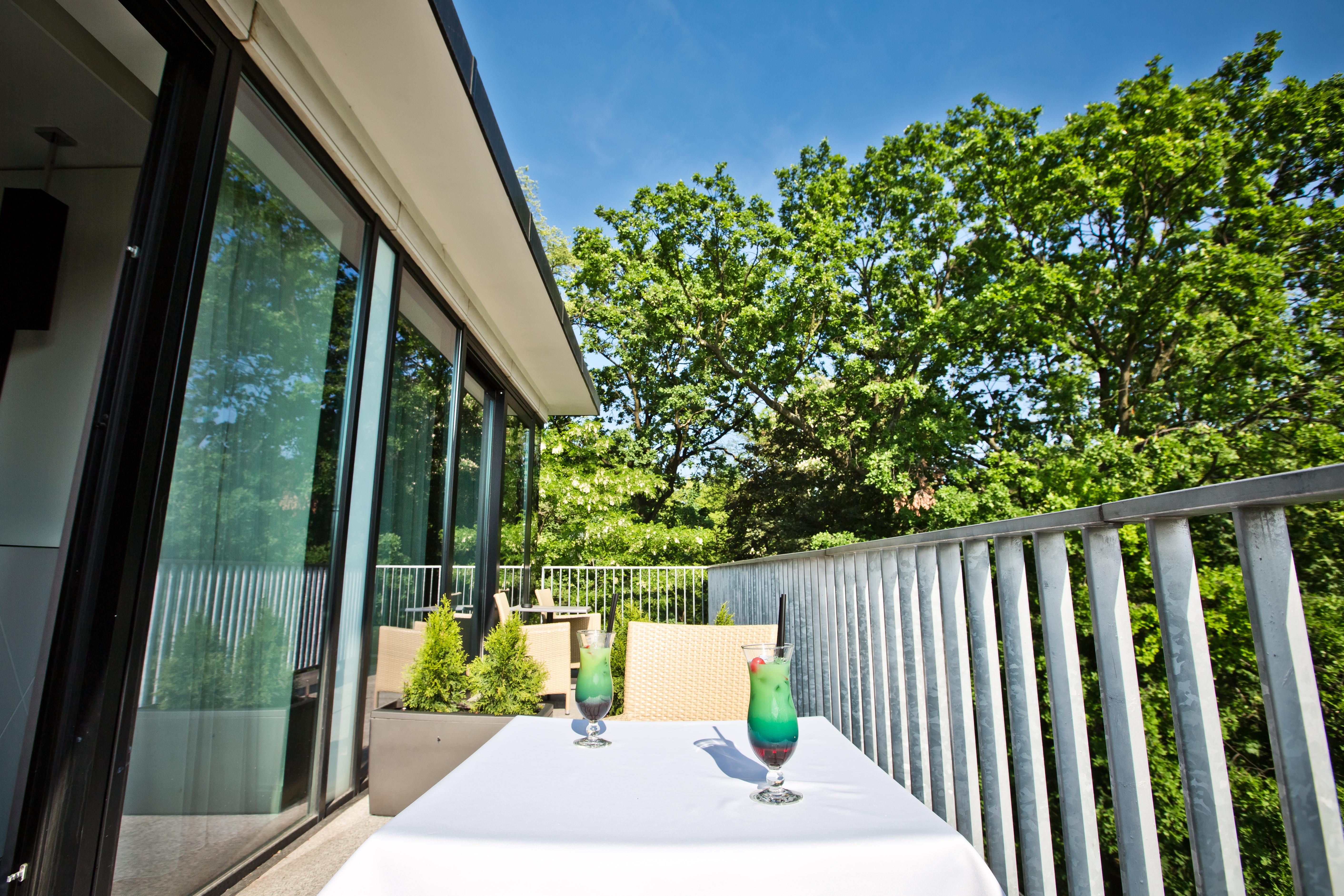 Platinum Palace Boutique Hotel & Spa Wroclaw Luaran gambar A balcony